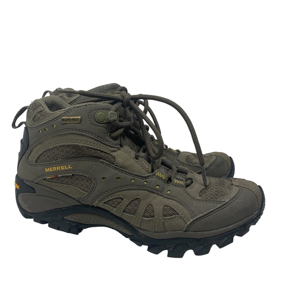 Merrell Gore-Tex Hiking Boots Waterproof Gorpcore Trail Shoes - Picture 2 of 15